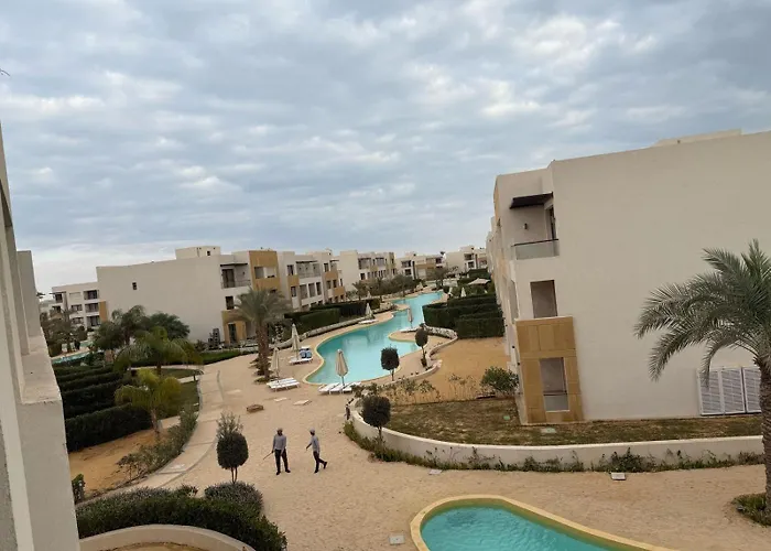 Mohamed Afifi Azha - Crystal Lagoon View - Families - 2 Bed Daire Ain Sukhna